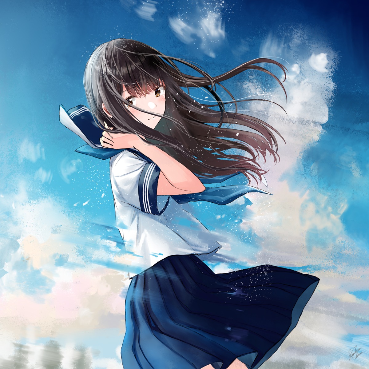kazuharu_kina, seifuku, skirt_lift