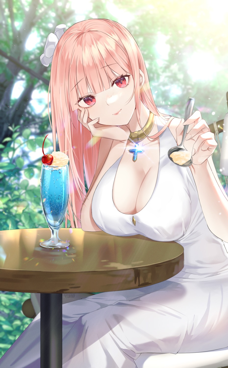 cleavage, dress, poho