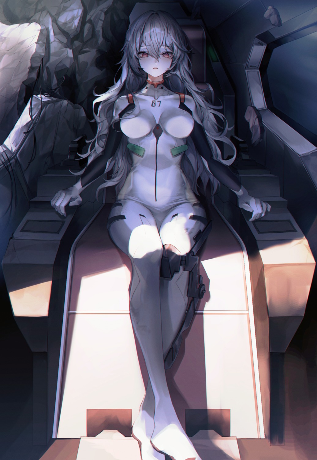 ayanami_rei, bodysuit, danah, neon_genesis_evangelion