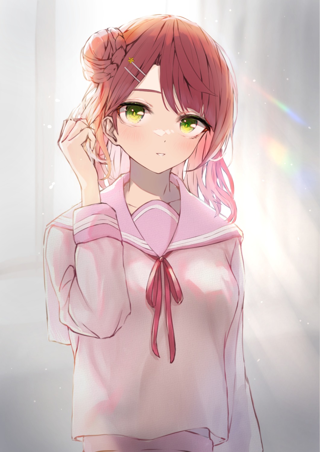 love_live!_(series), love_live!_nijigasaki_gakuen_school_idol_doukoukai, seifuku, tanaka212, uehara_ayumu