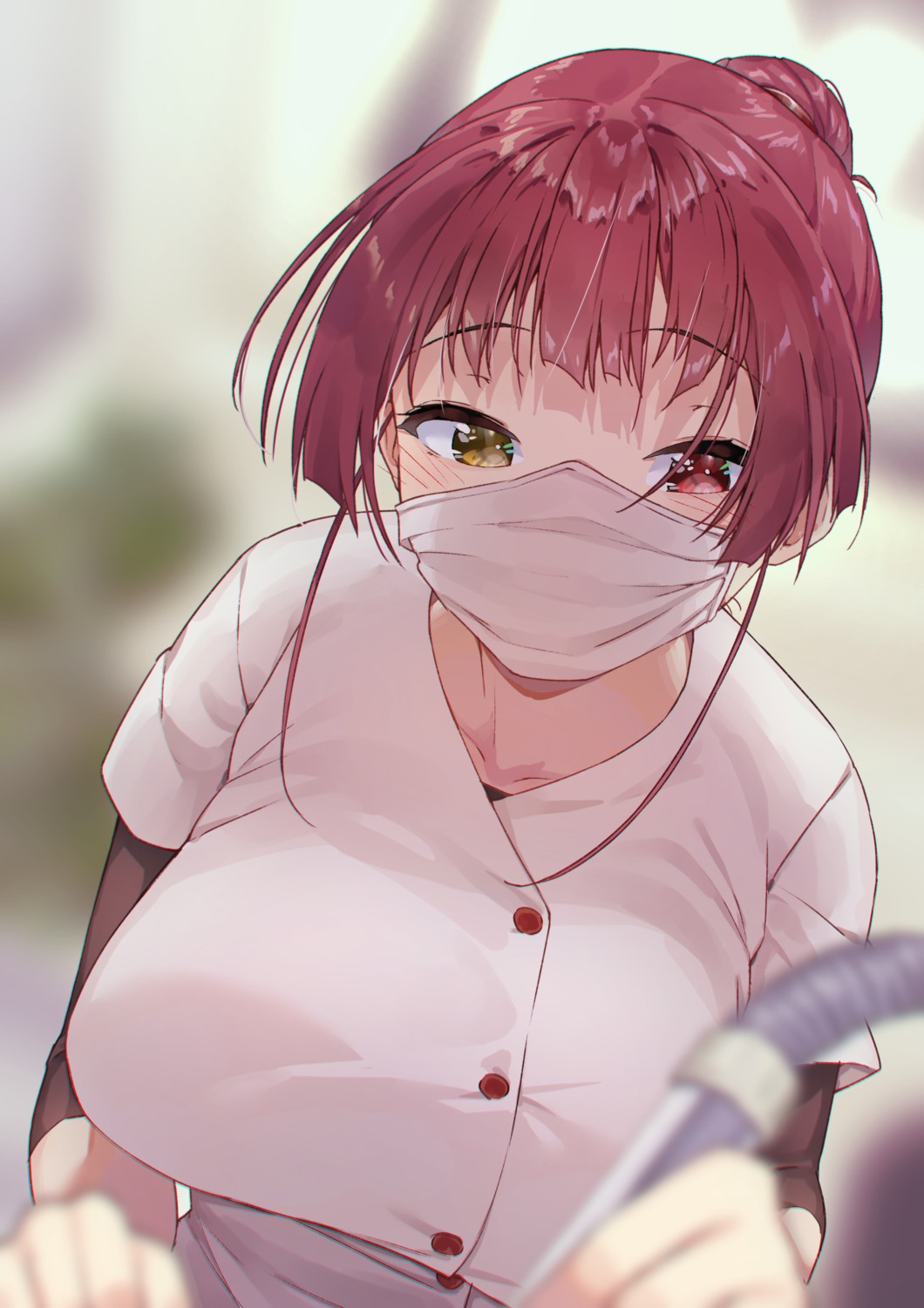 heterochromia, hololive, houshou_marine, koubou_(cowbow_kun)