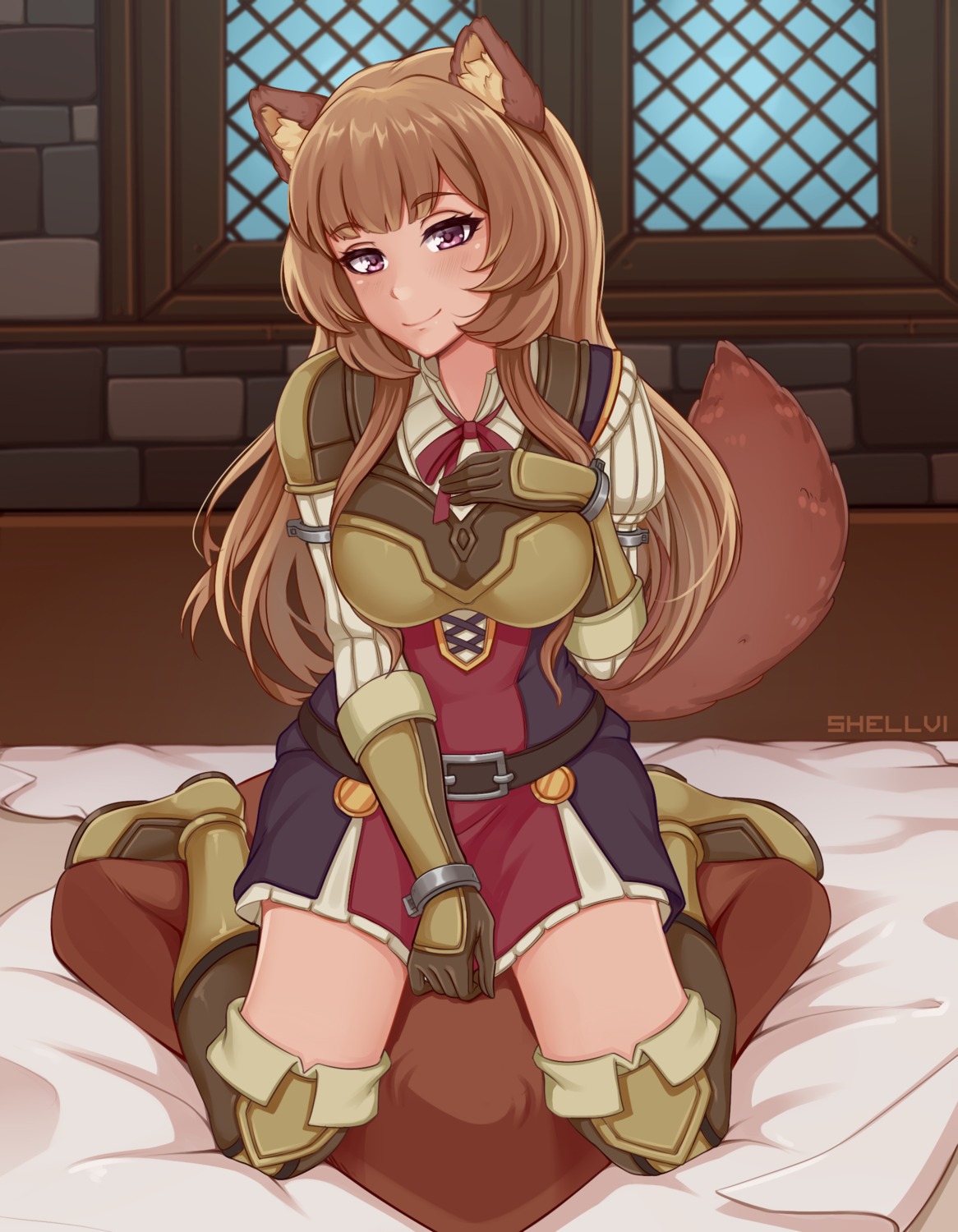 animal_ears, raphtalia, shellvi, tail, tate_no_yuusha_no_nariagari, thighhighs