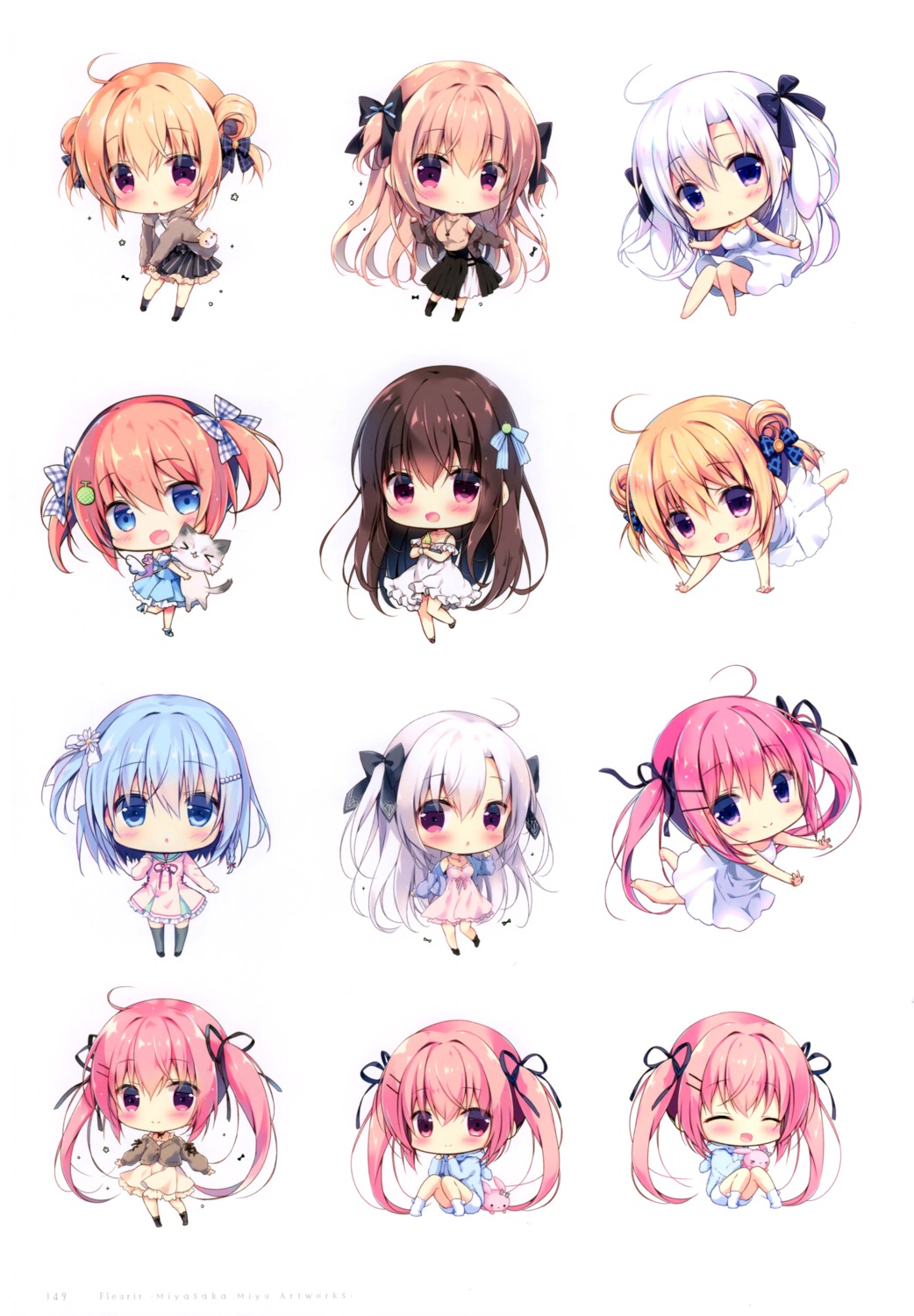 chibi, hoshigaoka_ciel, miyasaka_miyu, niwasaka_rira, rina_(canvas+garden), shiino_(canvas+garden), shionomiya_richer, shiyo_(canvas+garden)