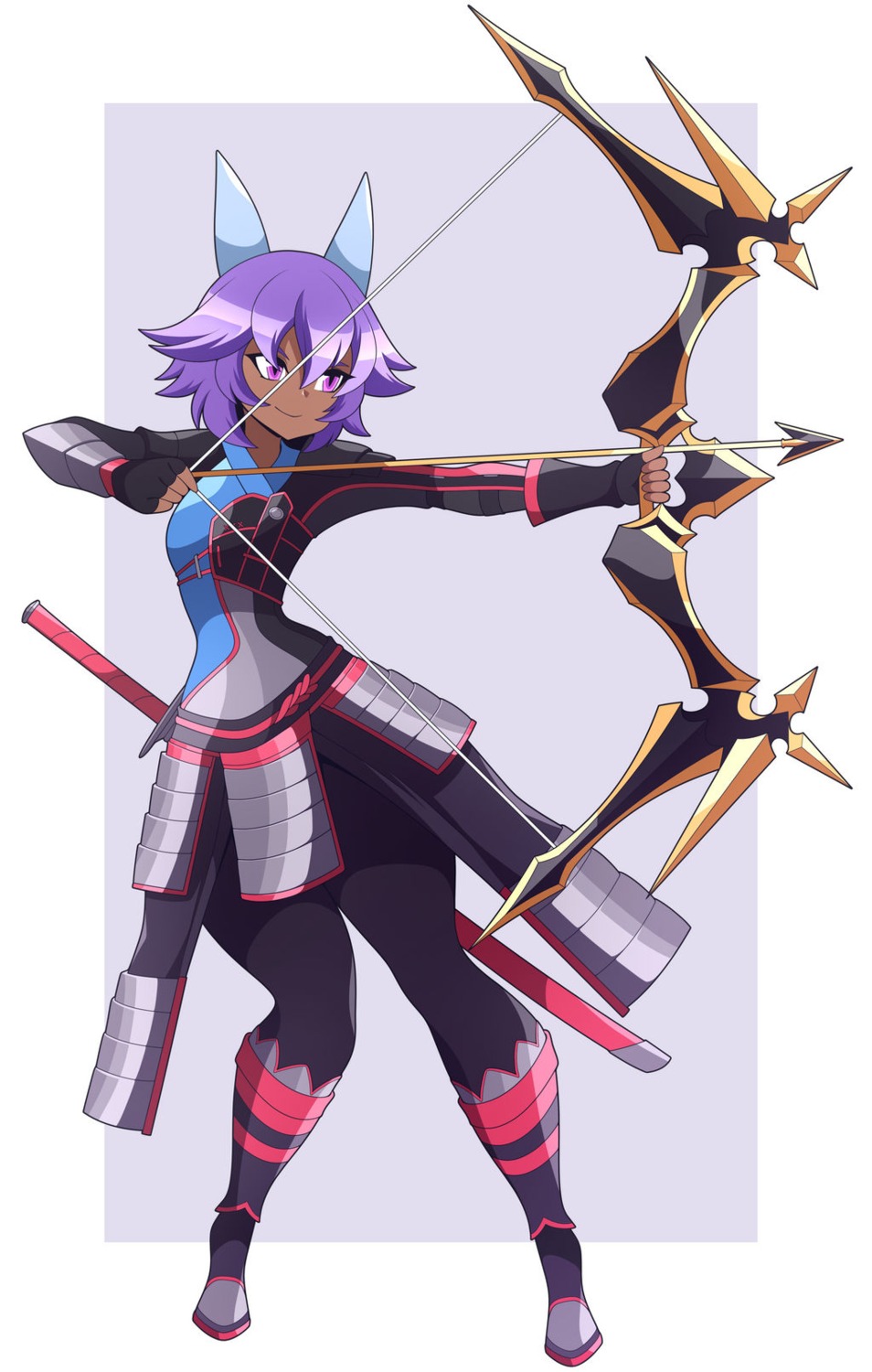 abysswatchers, animal_ears, armor, sword, weapon