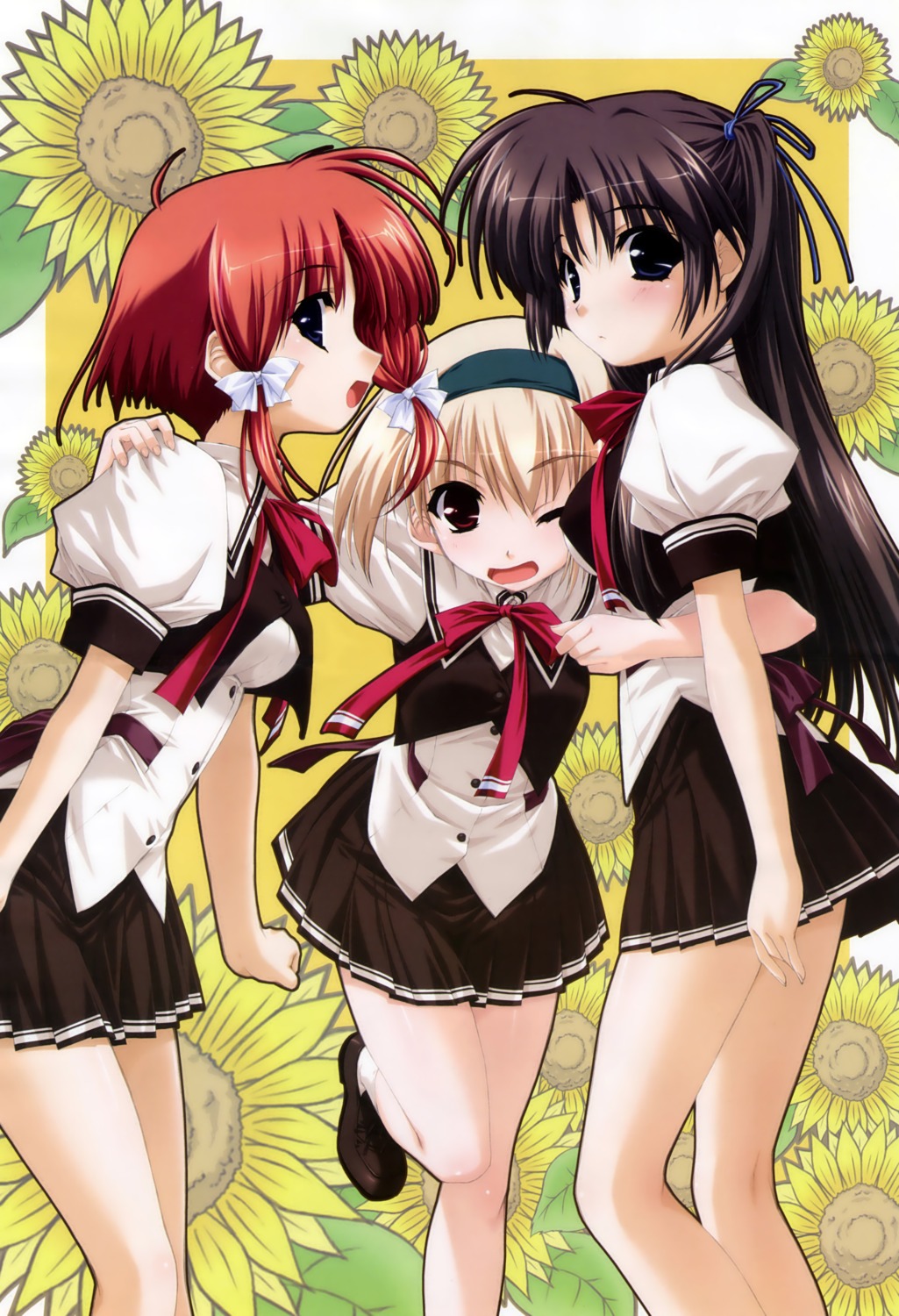 amaizumimoriamekoyori_no_mikoto, clochette, fixed, kahara_mizuki, kamipani, katase_megumi, seifuku, shintarou