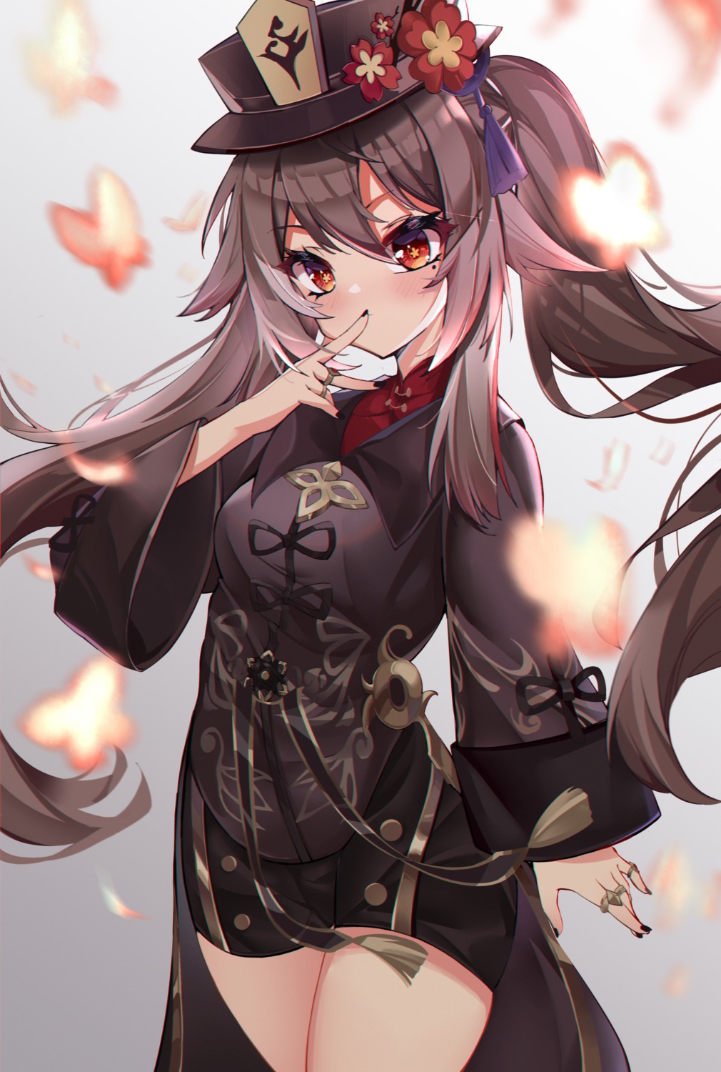 a_fu_jiade_luo, asian_clothes, genshin_impact, hu_tao