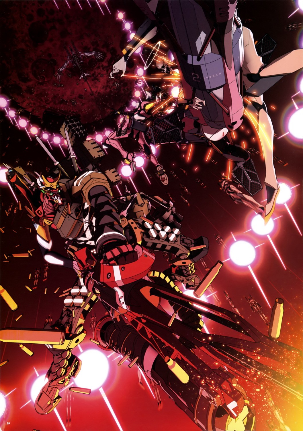 eva_02, eva_08, iwasato_masanori, mecha, neon_genesis_evangelion
