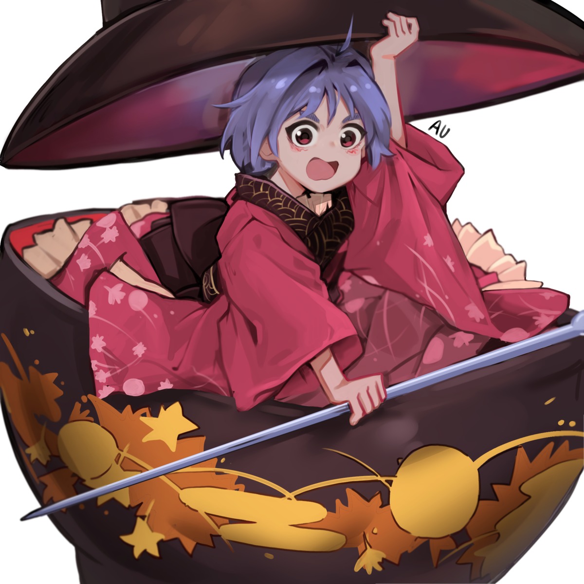 doro_au, japanese_clothes, sukuna_shinmyoumaru, touhou
