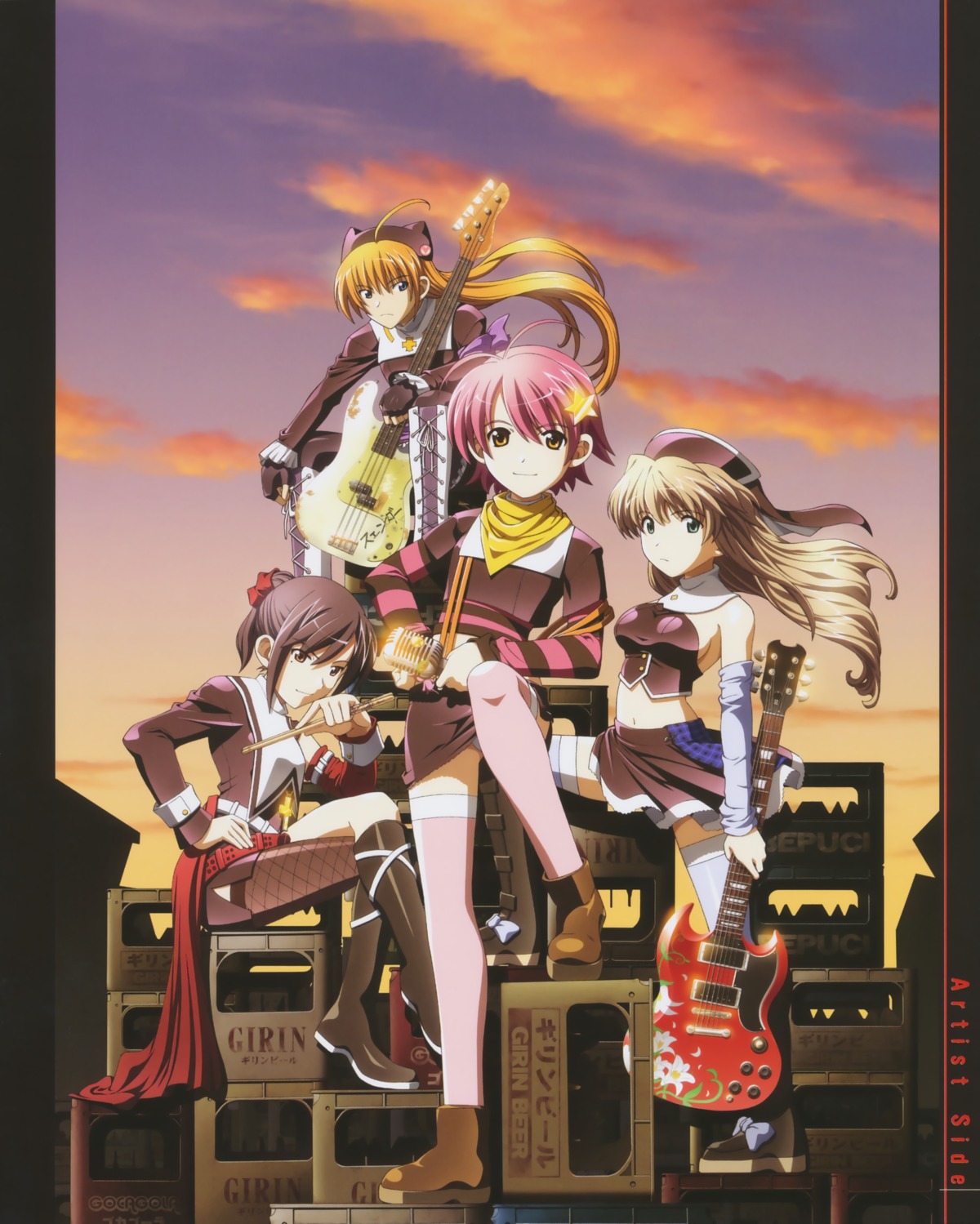 isurugi_chie, kashiwara_sarina, katakura_shinji, kira_kira, maejima_shikanosuke, shiino_kirari