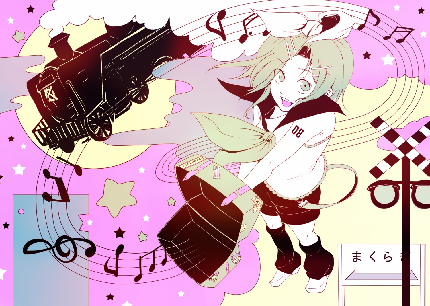 endou_(hot_handle), kagamine_rin, vocaloid