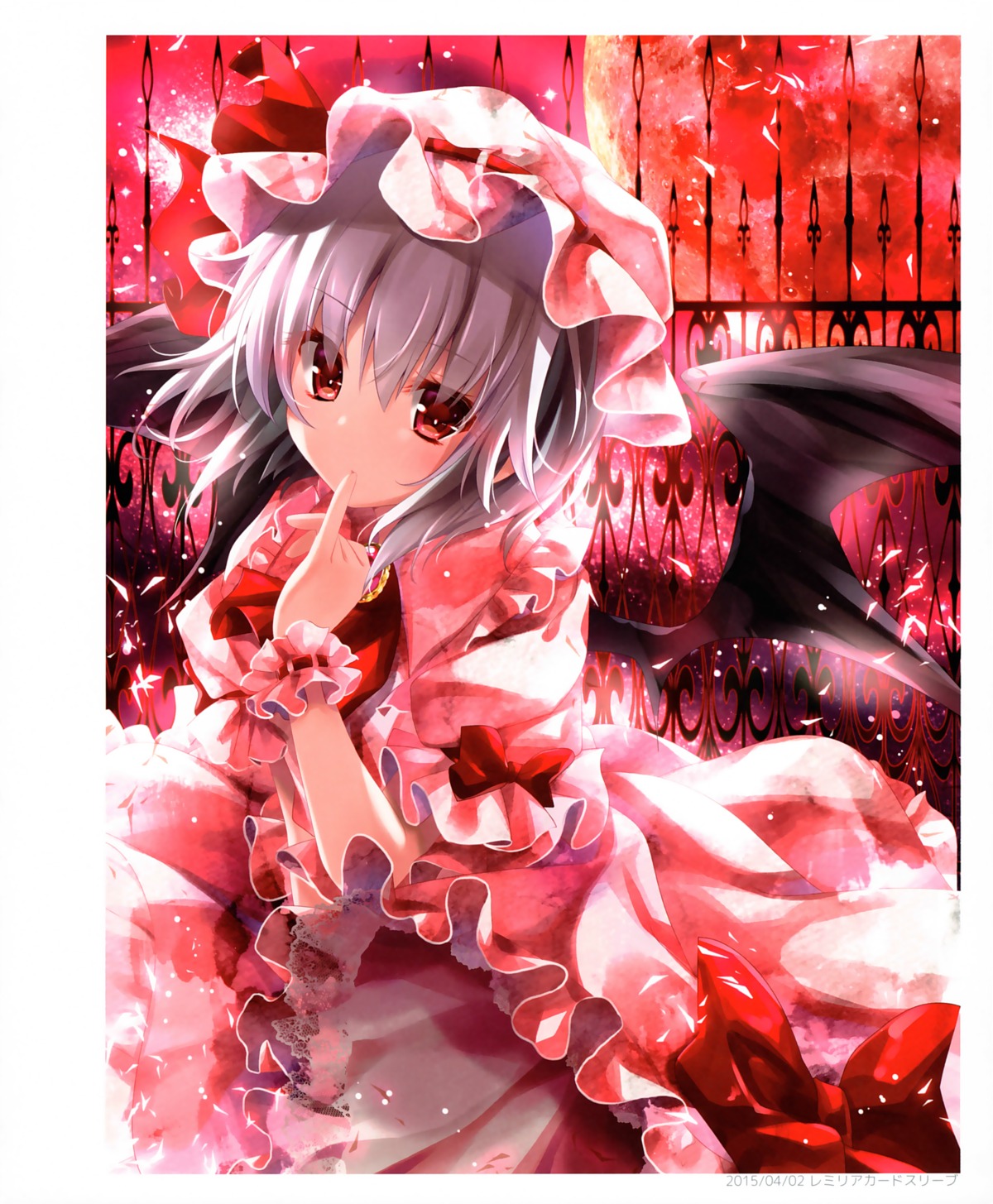 dress, kino, kinokonomi, remilia_scarlet, touhou, wings