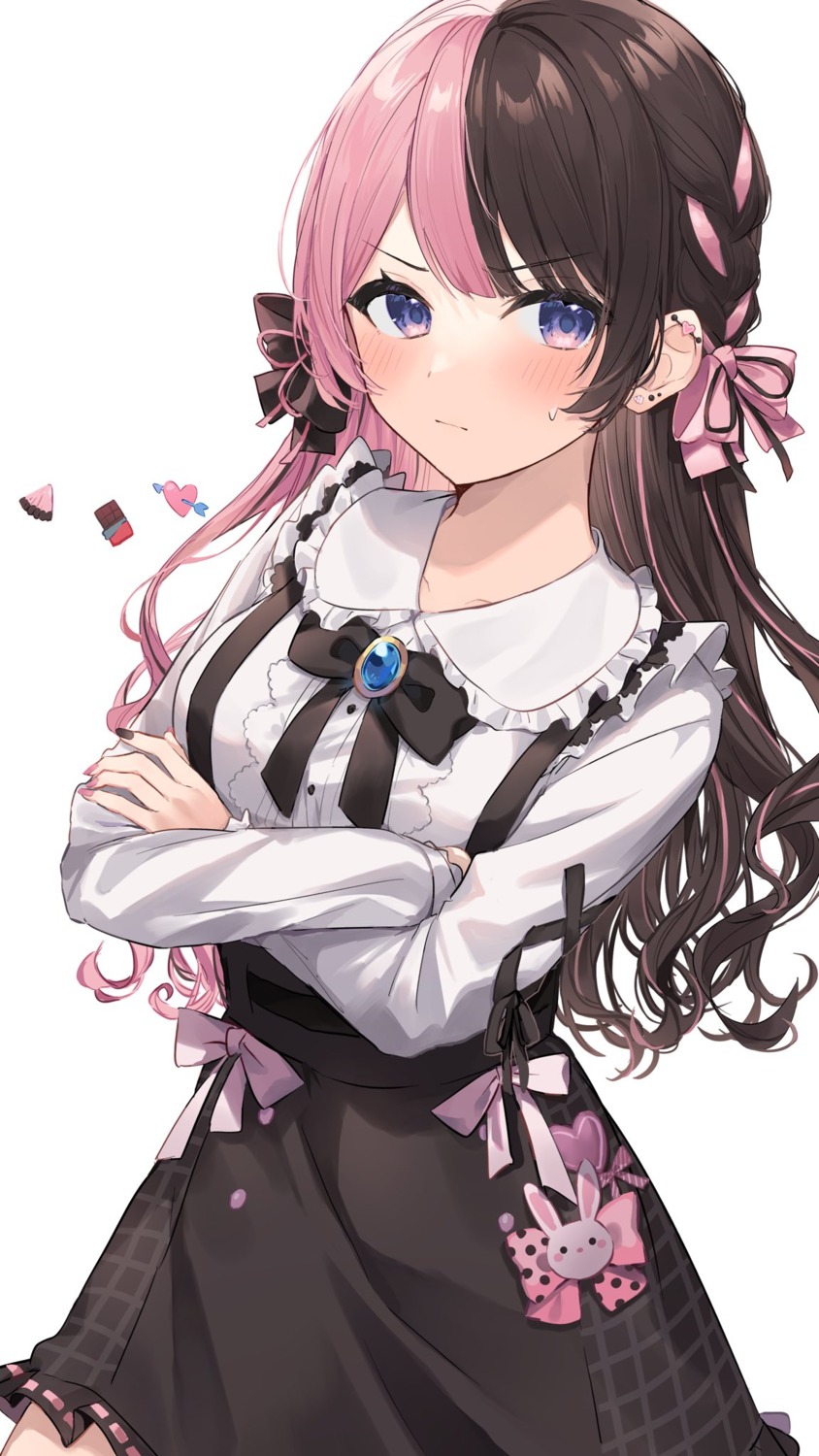 gothic_lolita, iris_black_games, lolita_fashion, tachibana_hinano, vspo!, yuzutouhu_ika