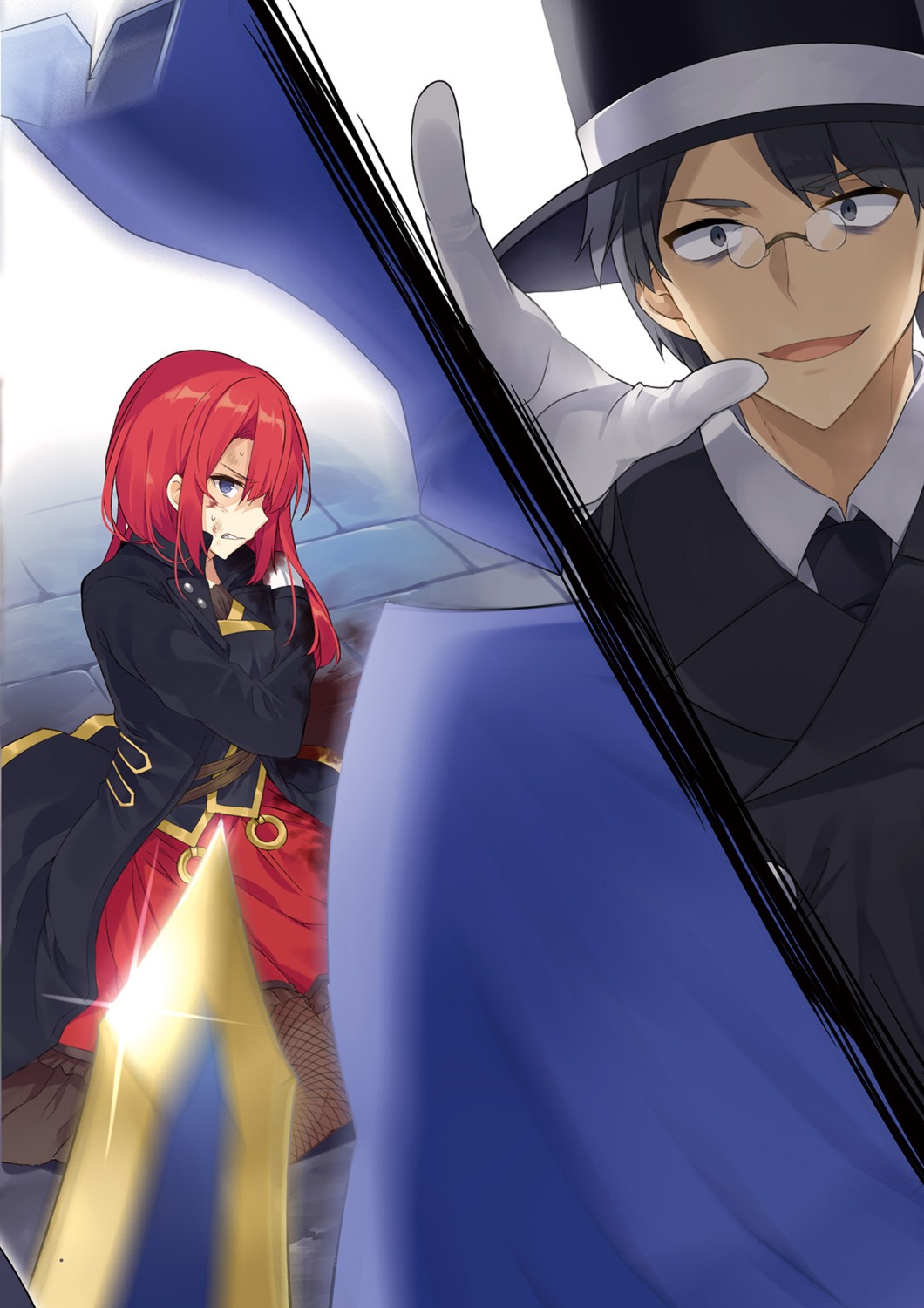 eve_ignite, jatice_lowfan, mishima_kurone, rokudenashi_majutsu_koushi_to_akashic_record, sword