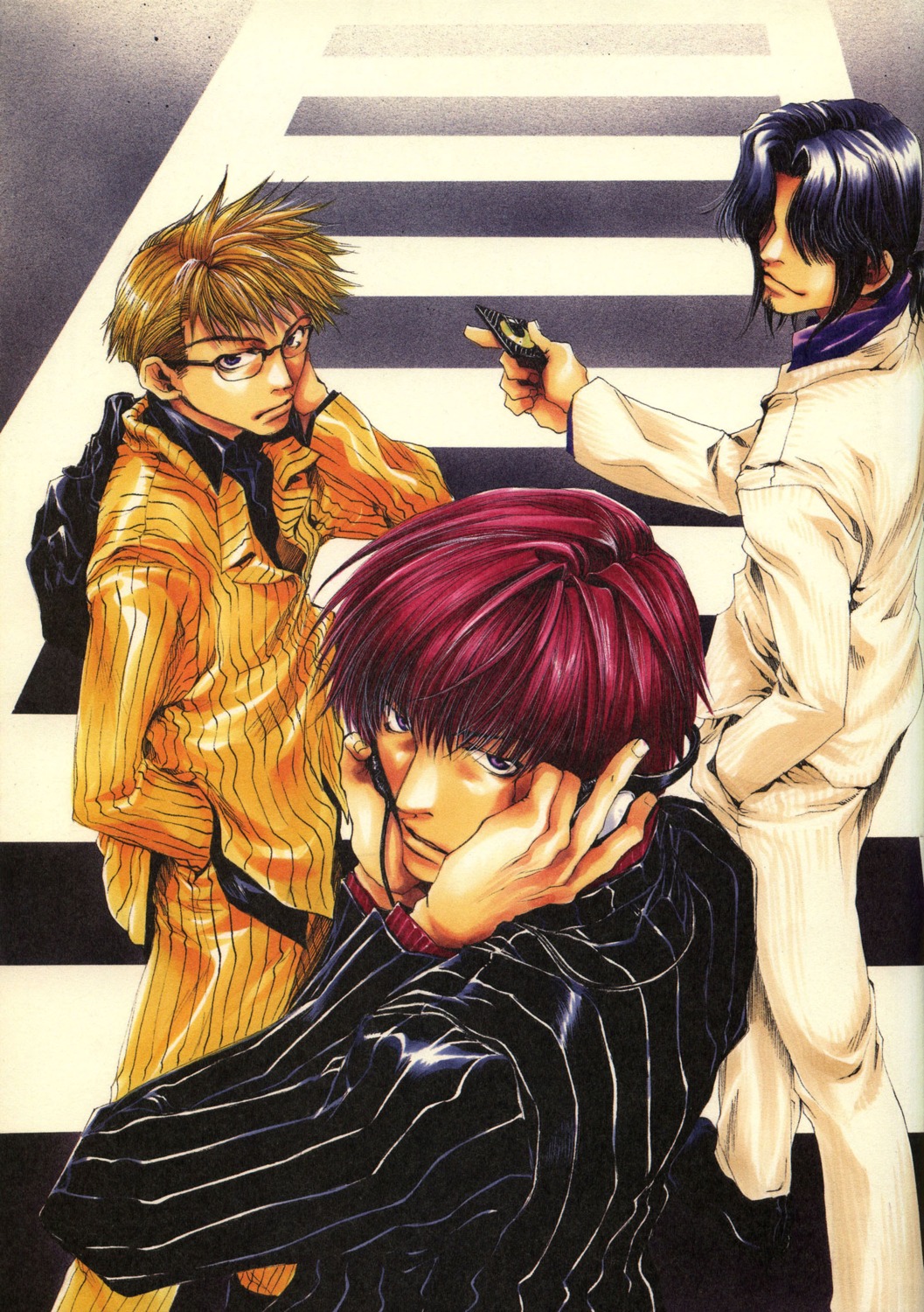 bus_gamer, male, minekura_kazuya, mishiba_toki, nakajou_nobuto, saitou_kazuo