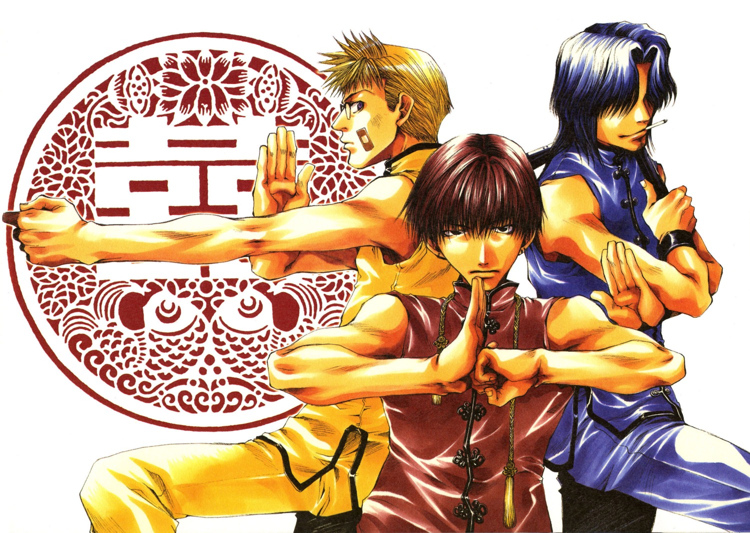 bus_gamer, male, minekura_kazuya, mishiba_toki, nakajou_nobuto, saitou_kazuo