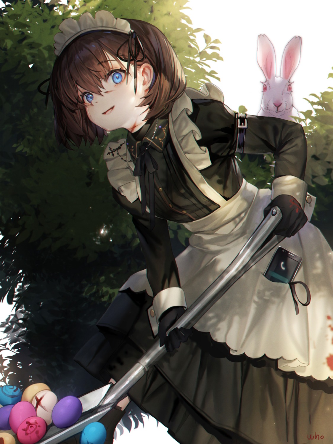 blood, maid, whoisshe