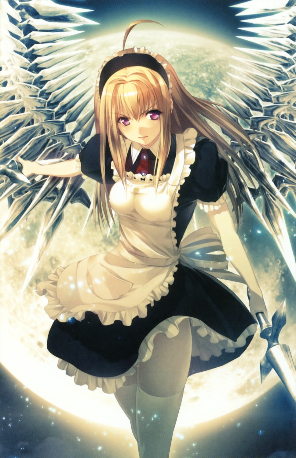 anna, carnevale_della_luce_della_luna, maid, oosaki_shinya, thighhighs