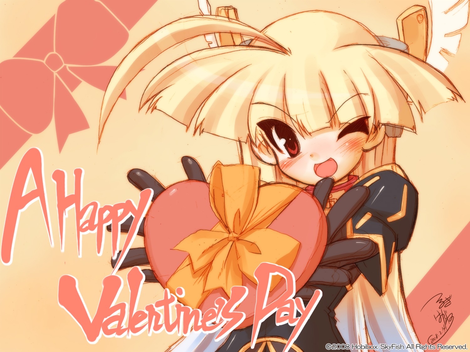 gouen_no_soleil, nanashiki_rin, skyfish, tsurugi_hagane, valentine, wallpaper