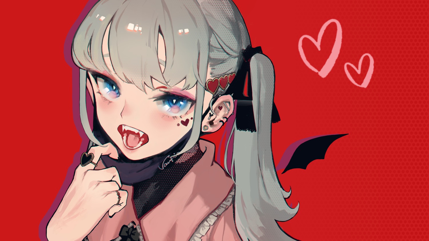 hatsune_miku, rsef, tattoo, vampire_(vocaloid), vocaloid