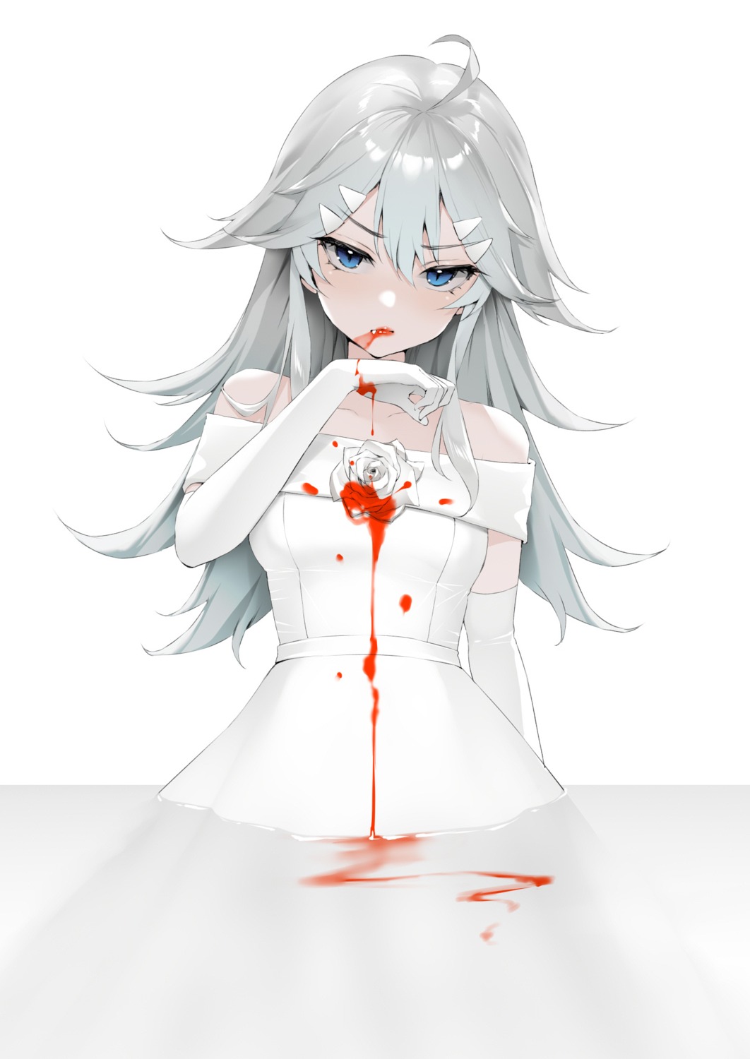 blood, dress, fukanomi_kafka, iriam, re:shimashima, wet