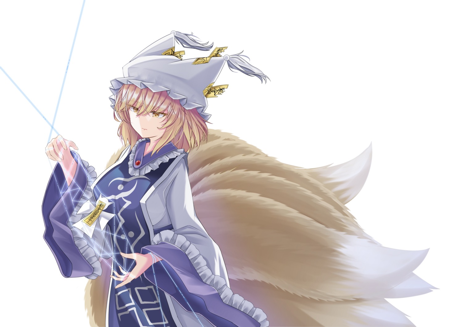 animal_ears, kitsune, sarasadou_dan, tail, touhou, yakumo_ran