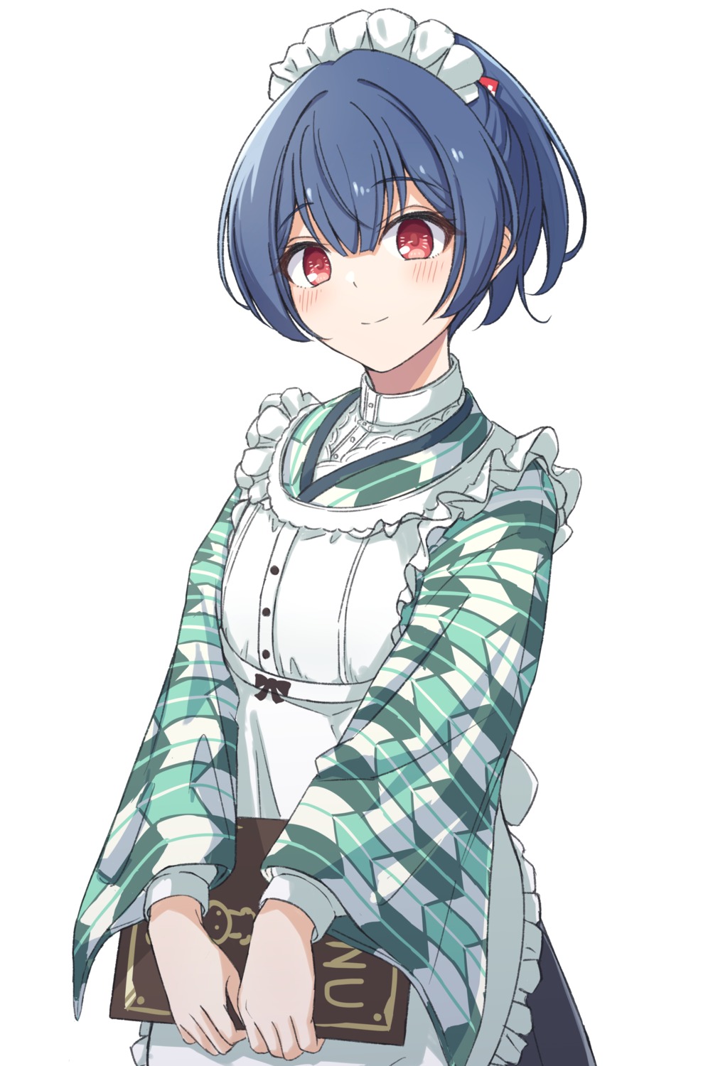 maid, morino_rinze, the_idolm@ster, the_idolm@ster_shiny_colors, tomatology3, wa_maid