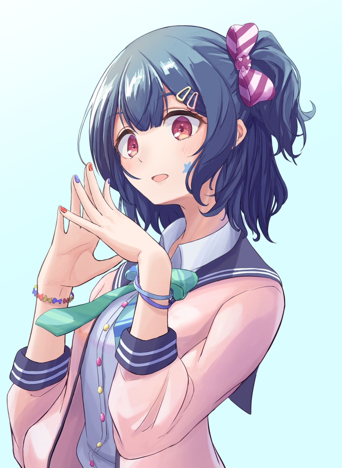 morino_rinze, seifuku, the_idolm@ster, the_idolm@ster_shiny_colors, tomatology3