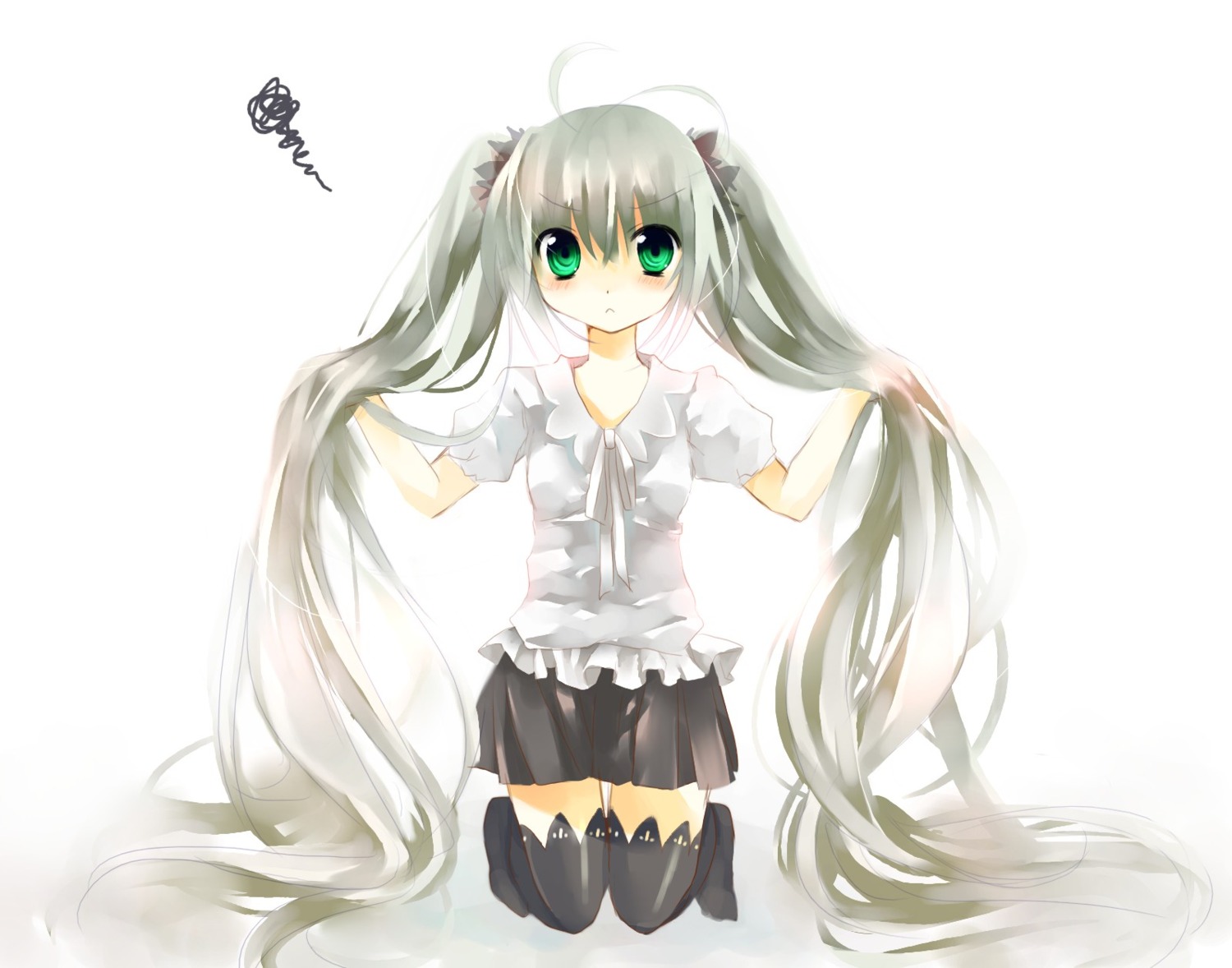 hatsune_miku, jin_rikuri, thighhighs, vocaloid, world_is_mine_(vocaloid)
