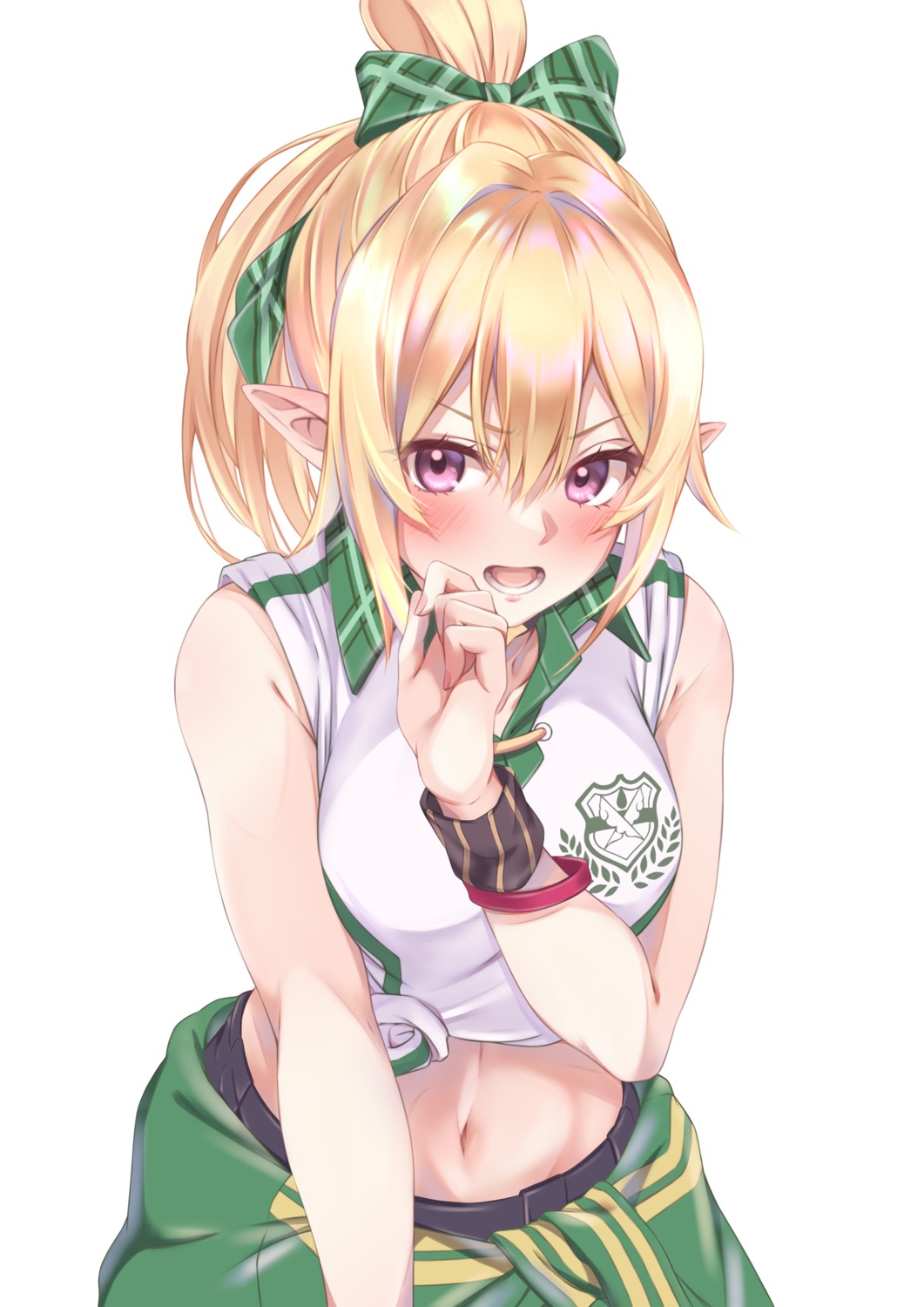 batta_(splash), gym_uniform, kuroe_hanako, pointy_ears, princess_connect!, princess_connect!_re:dive