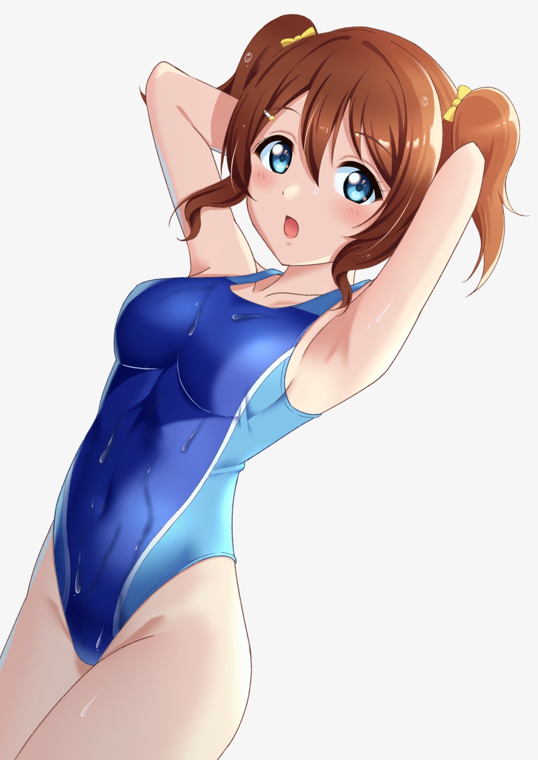 konoe_haruka, love_live!_(series), love_live!_nijigasaki_gakuen_school_idol_doukoukai, oku_1225, swimsuits, wet
