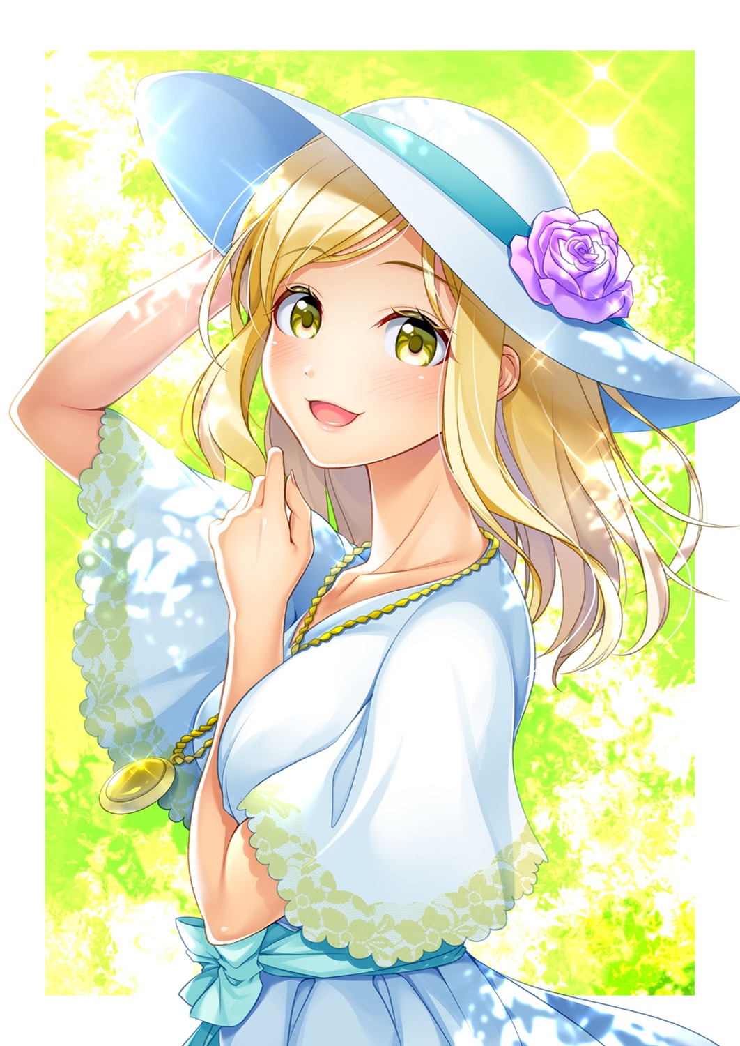 love_live!_(series), love_live!_sunshine!!, ohara_mari, saikyo_pink_fp