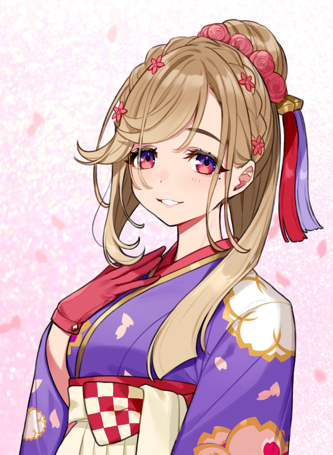 ikoma_yae, japanese_clothes, sakura_taisen, yuu_(higashi_no_penguin)