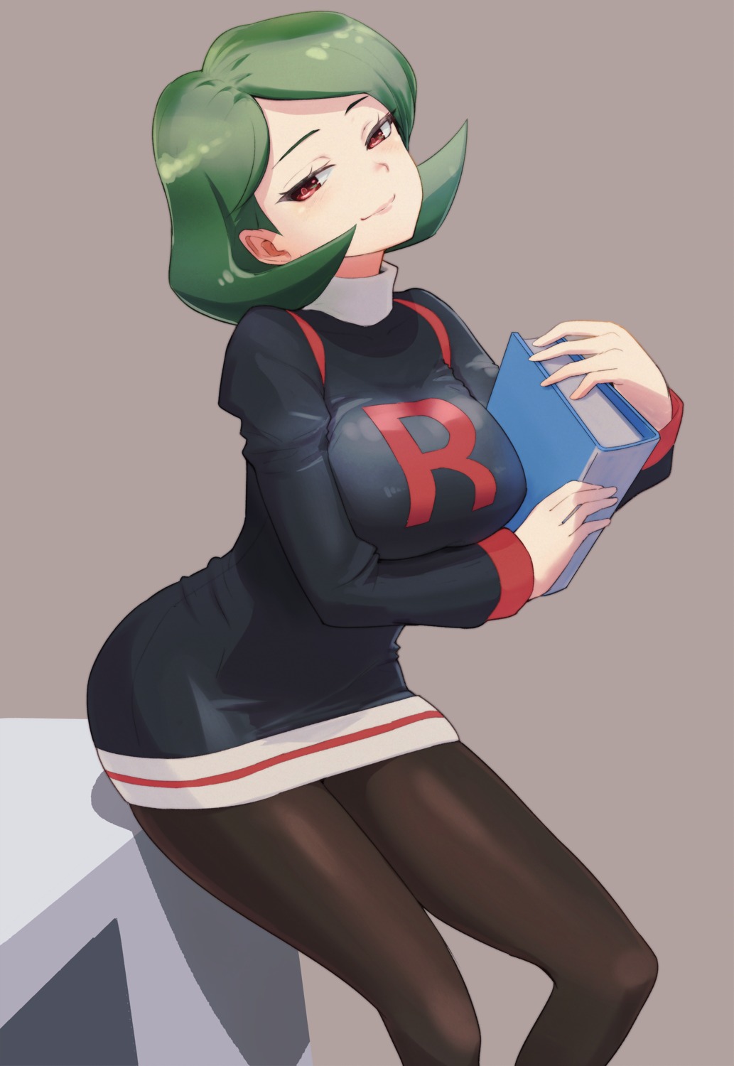 banka_(pixiv21424331), dress, gingie_(pokemon), pantyhose, pokemon