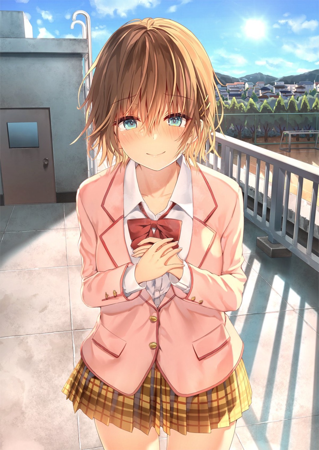 kawaikereba_hentai_demo_suki_ni_natte_kuremasu_ka?, kiryuu_mizuha, seifuku, sune