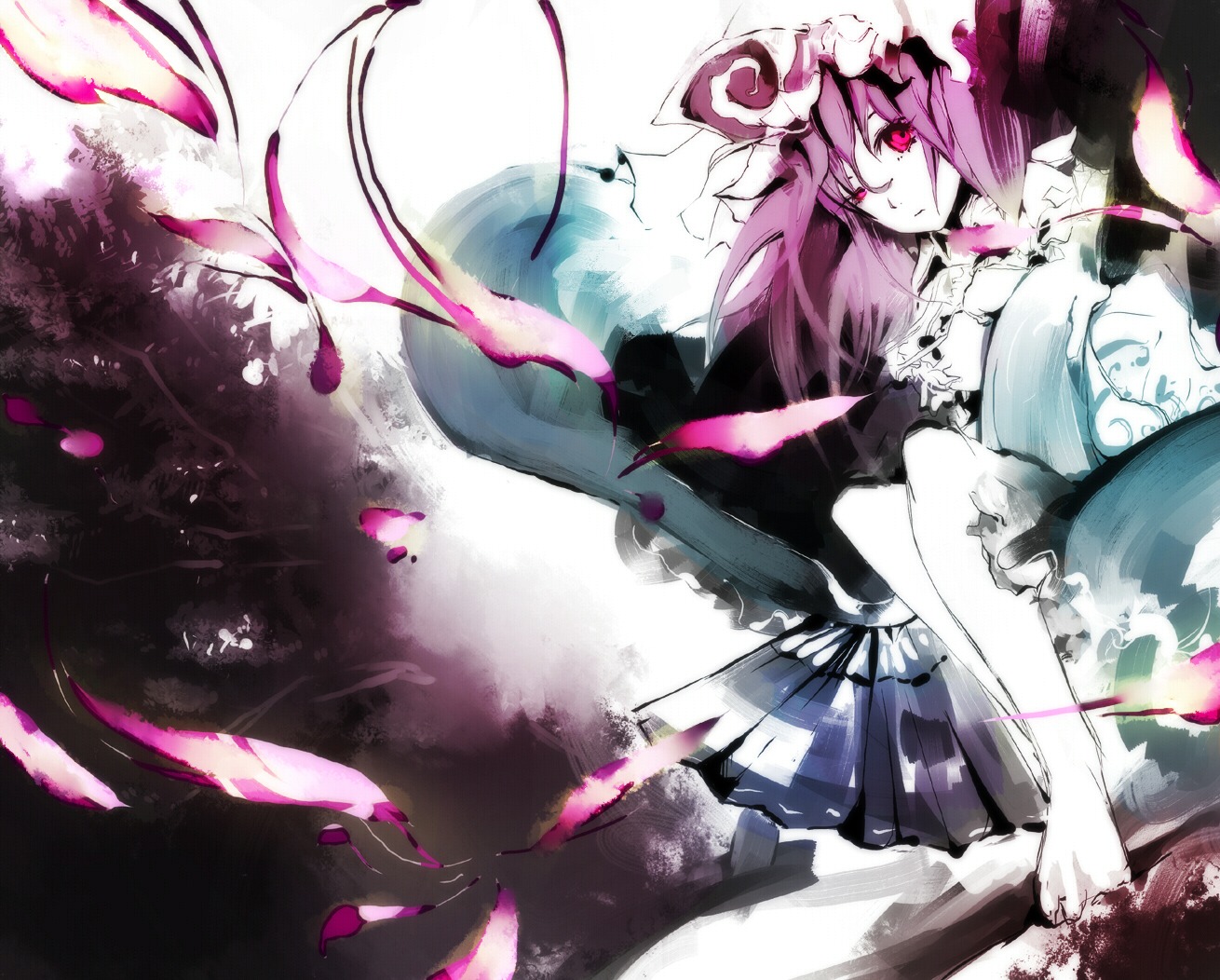 dain, saigyouji_yuyuko, touhou