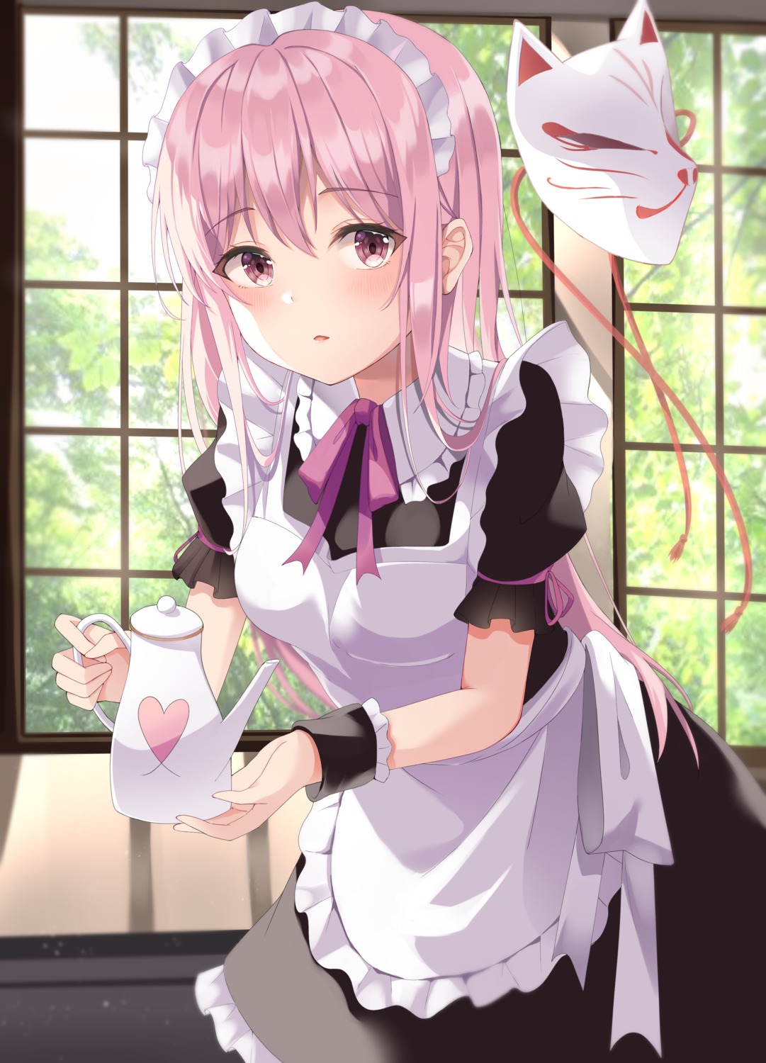 hata_no_kokoro, kofumi_(nxme5555), maid, touhou