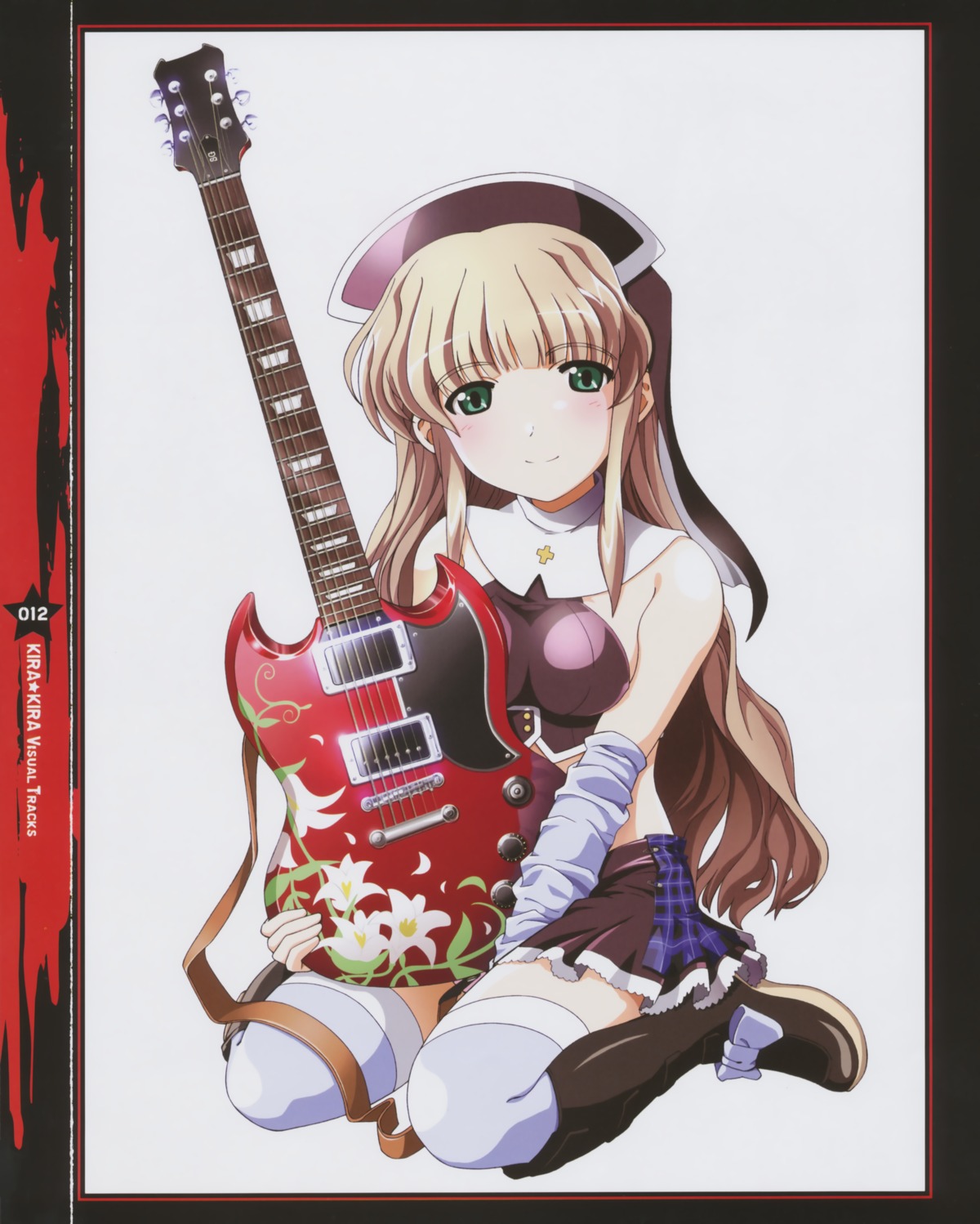 kashiwara_sarina, katakura_shinji, kira_kira, thighhighs