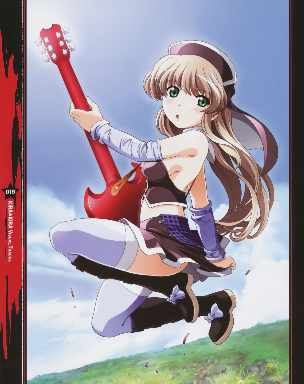 kashiwara_sarina, katakura_shinji, kira_kira, thighhighs