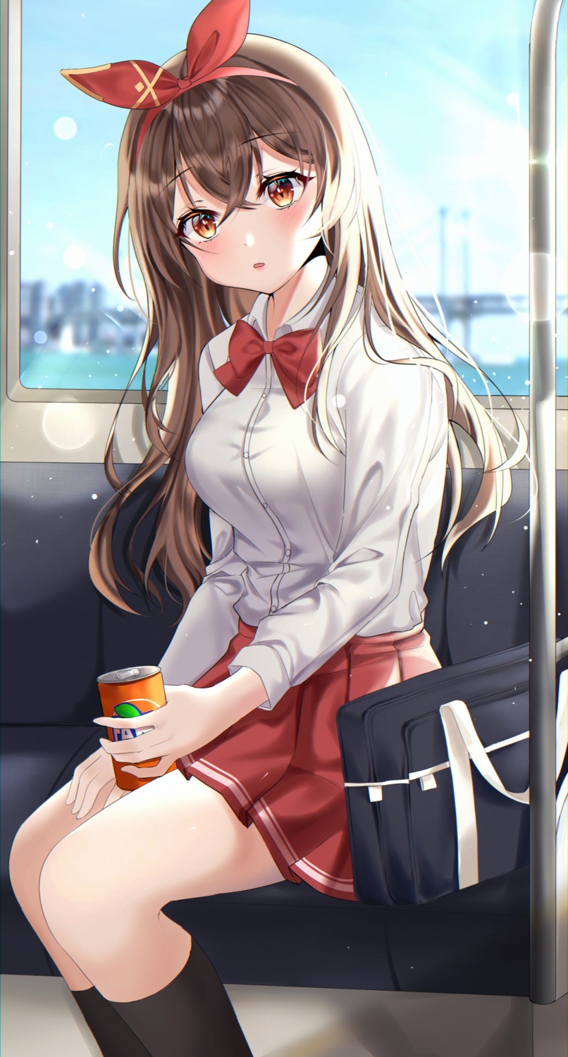 amber_(genshin_impact), educk, genshin_impact, seifuku