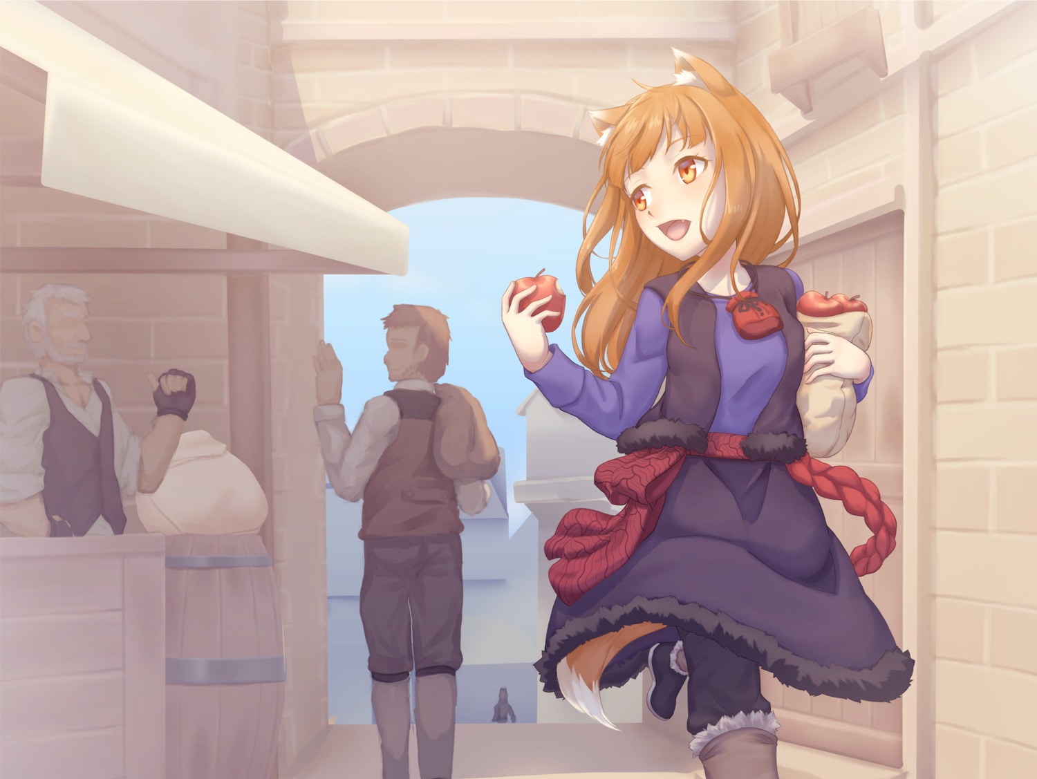 animal_ears, holo, other, spice_and_wolf, tail