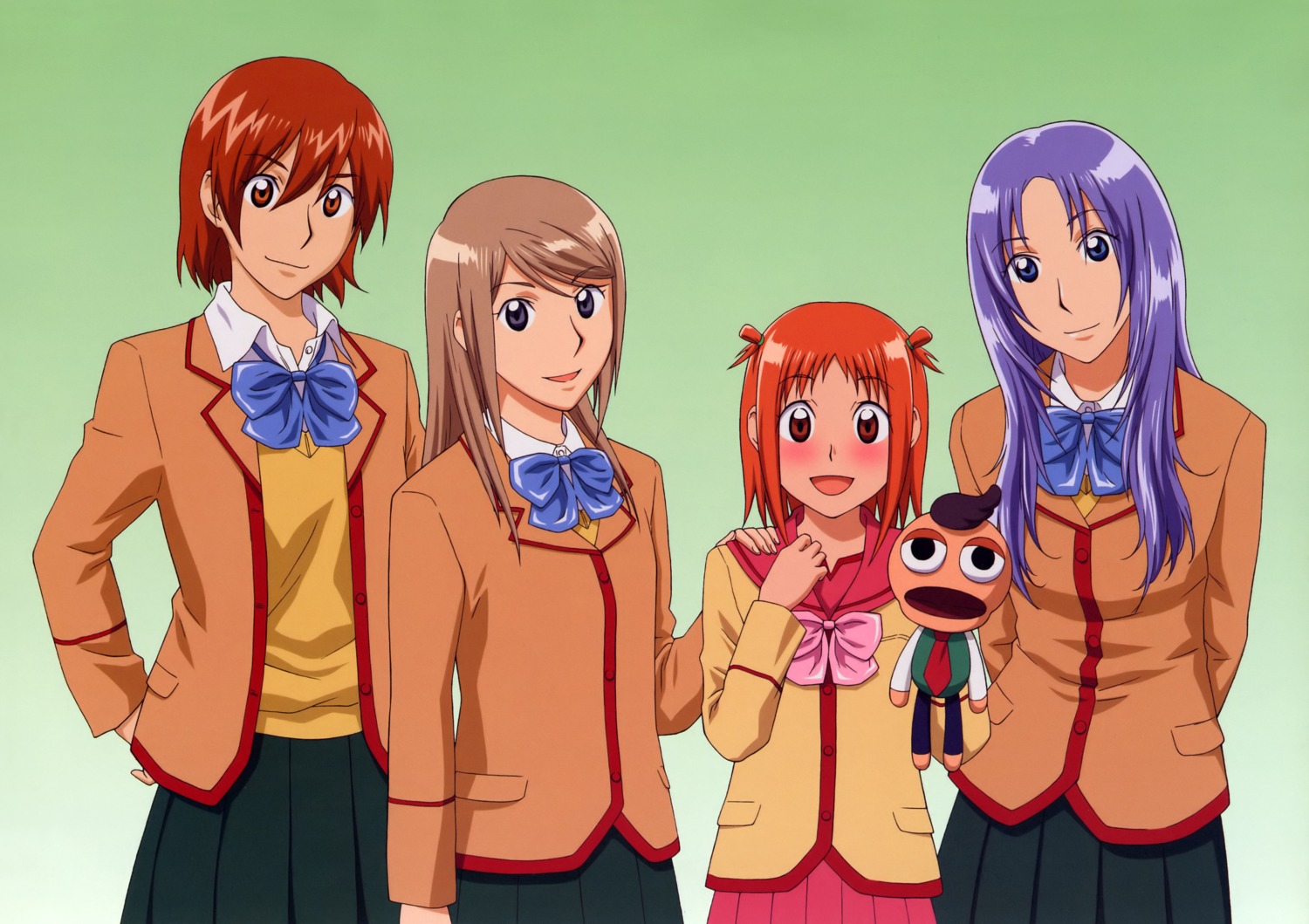 ginga_kuon, gokujou_seitokai, jinguuji_kanade, kinjou_nanaho, pucchan, randou_rino