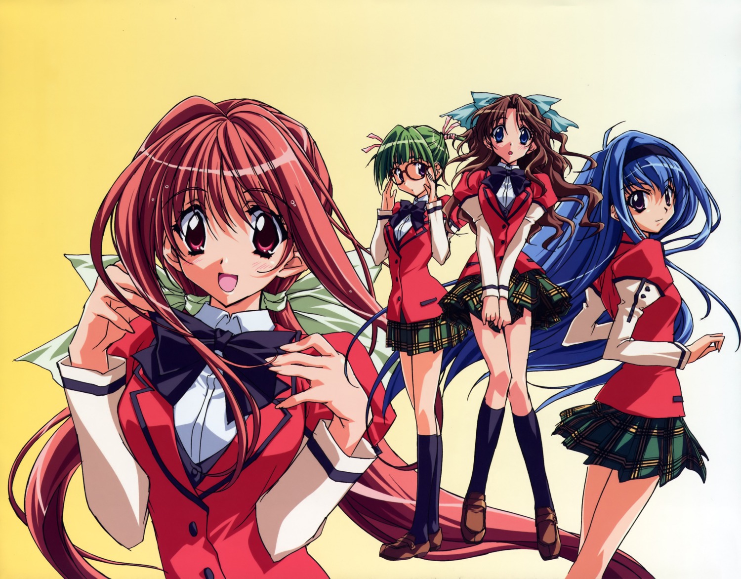 hirasawa_hiroko, kakyuusei, kakyuusei_2, megane, saimon_tamaki, seifuku, shirai_yuuri, takato_nanase