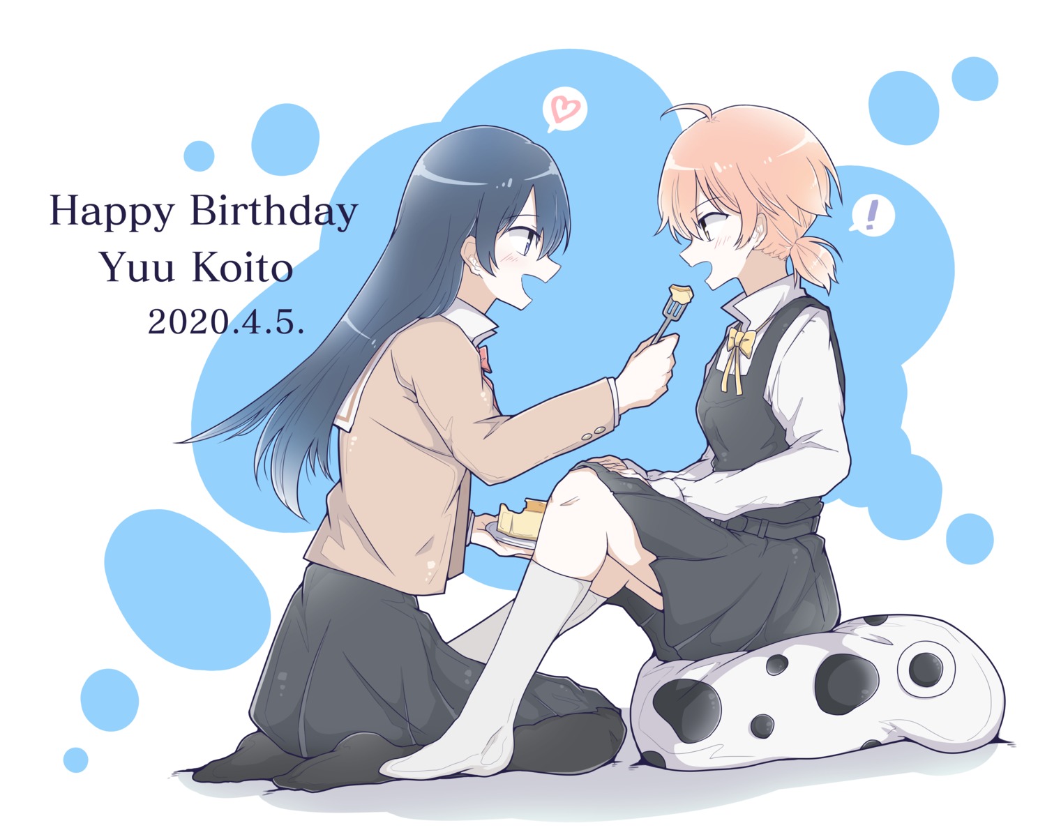 koito_yuu, nanami_touko, pantyhose, seifuku, skirt_lift, yagate_kimi_ni_naru, yaichi, yuri