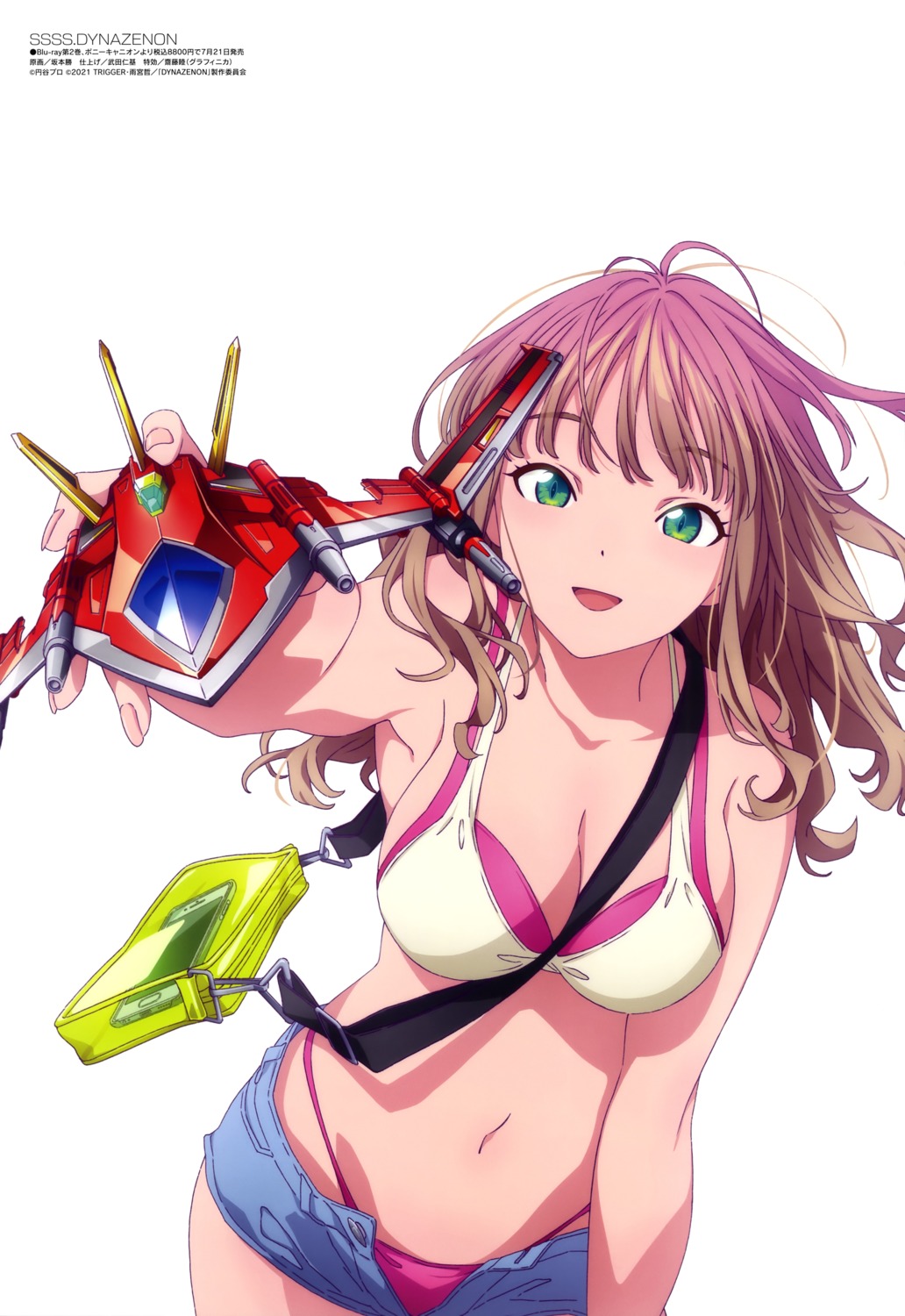 bikini, cleavage, gridman_universe, minami_yume, sakamoto_masaru, ssss.dynazenon, swimsuits