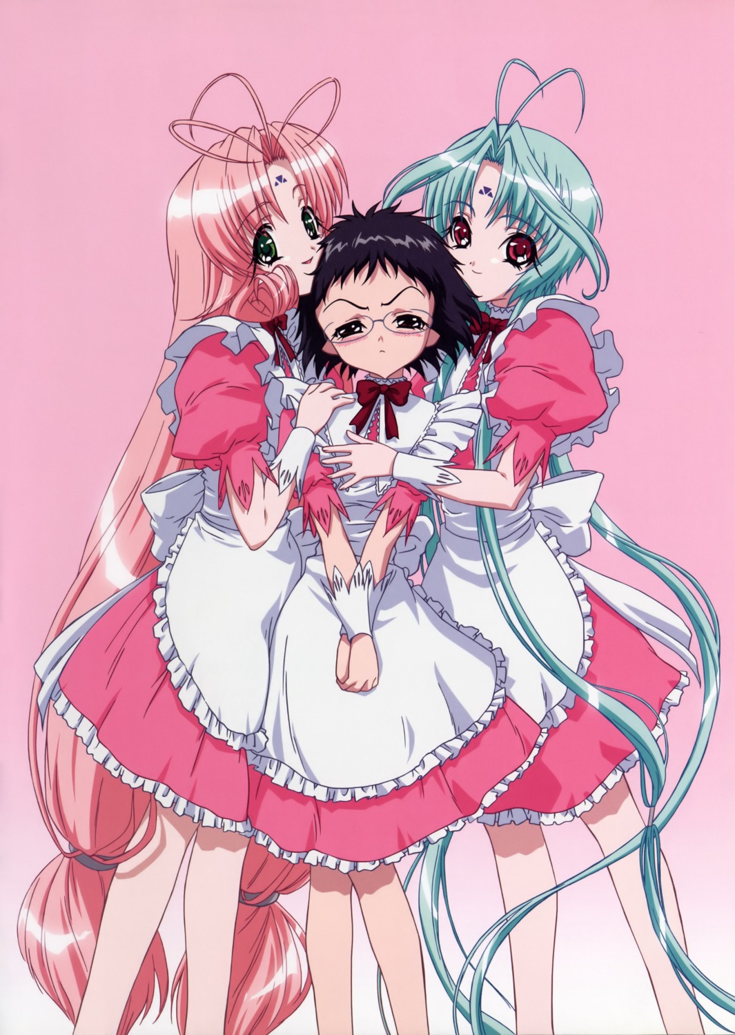 dears, izumi_neneko, megane, miu, ren_(dears), waitress