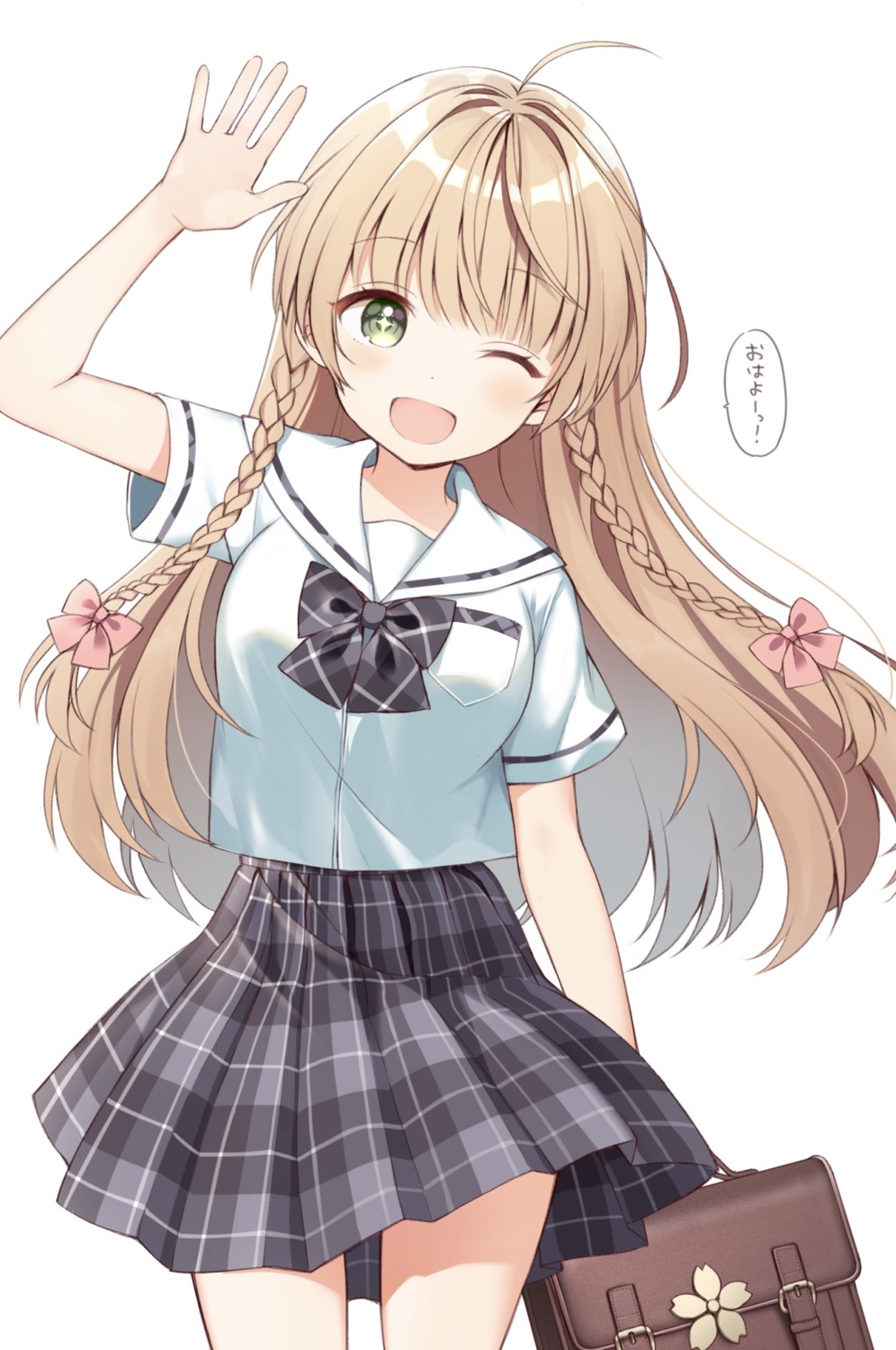 seifuku, skirt_lift, uramakaron