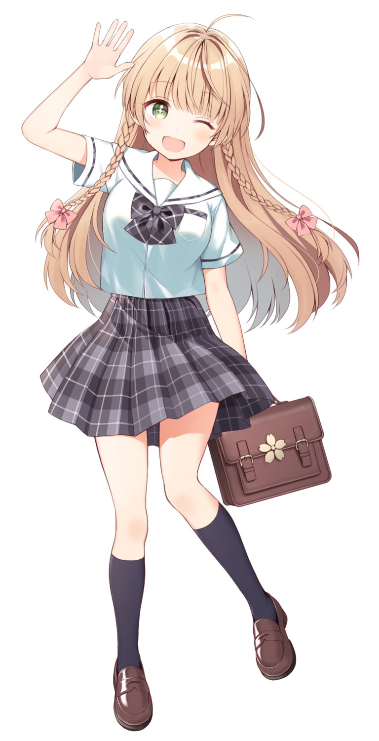 seifuku, skirt_lift, uramakaron