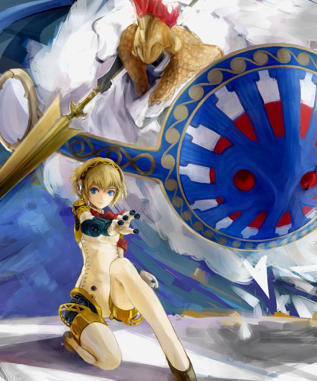 aegis, bodysuit, conjaku, megaten, persona, persona_3