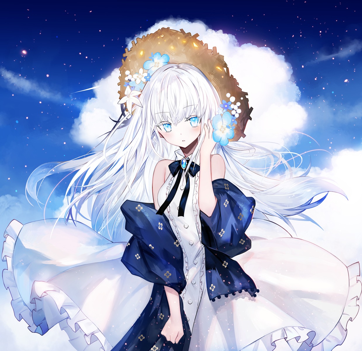 dress, juexing_(moemoe3345), skirt_lift