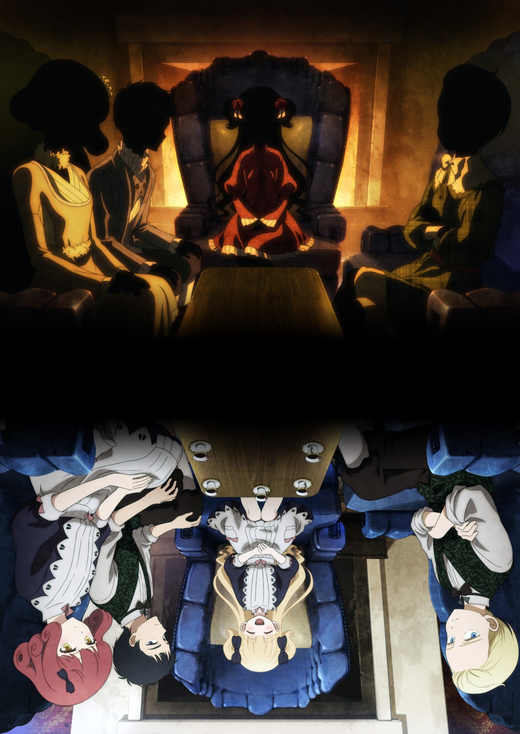 dress, emilico, john_shadow, kate_shadow, lou_(shadows_house), louise_shadow, patrick_shadow, ricky_(shadows_house)